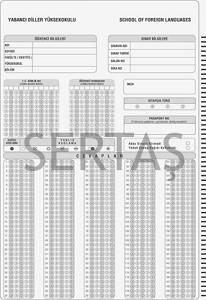 Examınatıon Answer  Sheet